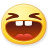 大嘴笑